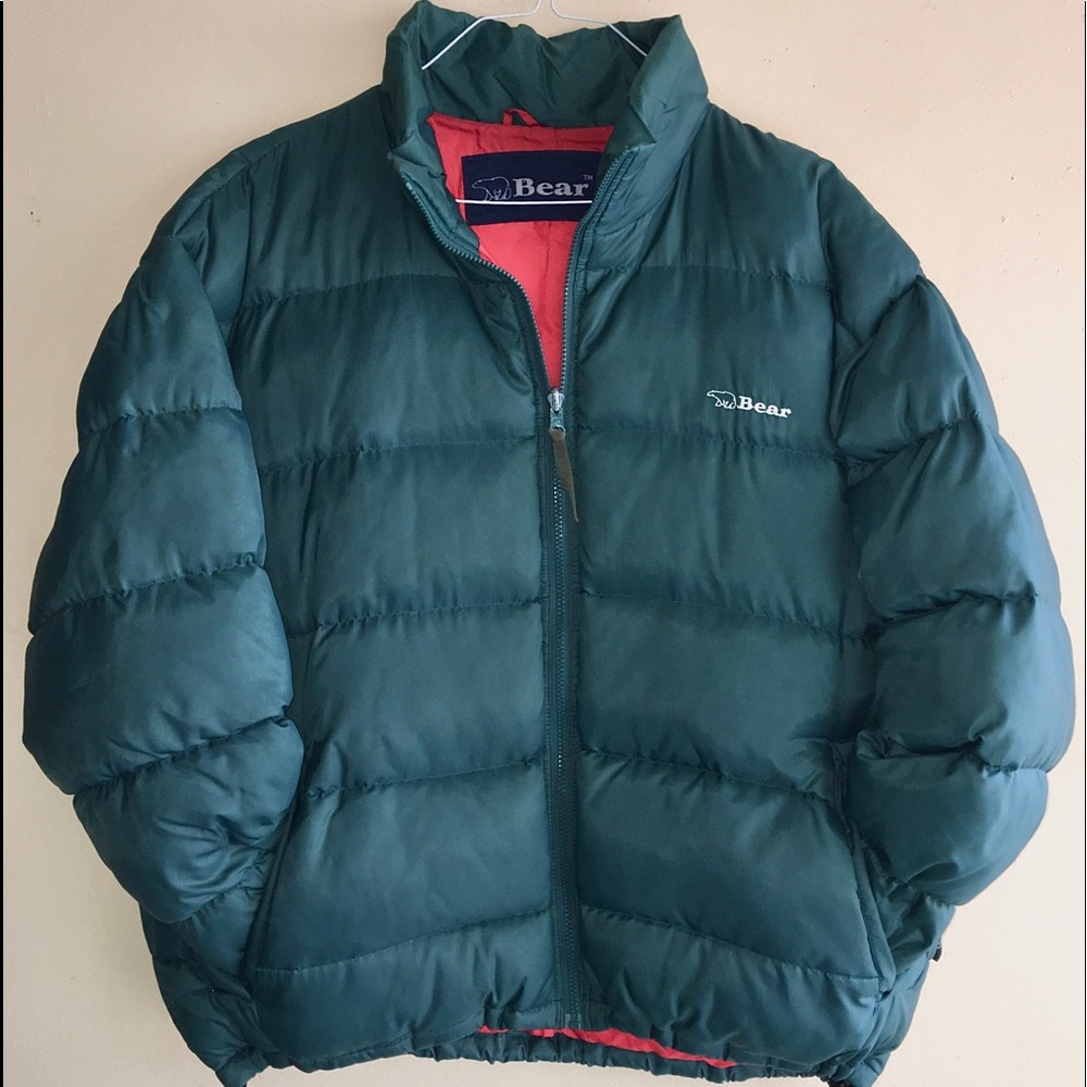 BEAR USA Men’s Jacket: Size L: Color Forest Green
